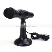 Free Shipping:Multimedia Dynamic Condenser Vocal Microphone w Stand