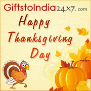Send amazing gifts on Thanksgiving Day to India