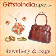 Send Jewellery and  bags to India