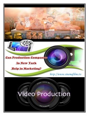 TV Commercial Production Companies New York
