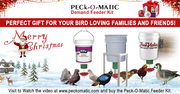 Perfect Christmas Gift for Bird Loving Families & Friends - Peckomatic