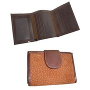 Capybara Carpincho Leather Hide Tri-Fold Unisex Wallet For $75