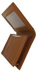 Caramel Leather Expandable Credit Card / ID Holders Case - EB-1099