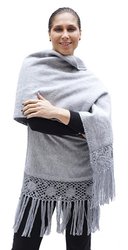 100% Pure Alpaca Ladies Shawl Wrap For $110