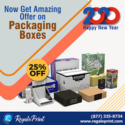 Now Get Amazing Offer On Packaging Boxes - RegaloPrint