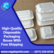 High Quality Disposable Packaging Boxes with Free Shipping 