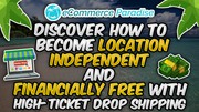 eCommerce Paradise High-Ticket Drop Shipping Masterclass and Coaching 