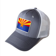 International Tie Arizona Flag Snapback Trucker Baseball Hat