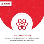 React Native Mobile App Development Company USA  | X-Byte 
