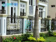 For Sale Customized Size For High-end Wrought Iron Garden Fence 