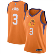 Mens Phoenix Suns #3 Chris Paul Orange Jordan Statement Edition Jersey