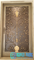 Gorgeous Wrought Iron Entry Door Designs With Reasonable Price 