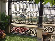 Wrought Iron Fencing Panels For Decoration and Protection