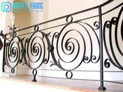 European Wrought Iron Railing For Balconies,  Stairs