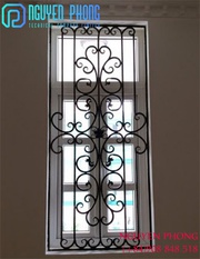 Luxury Wrought Iron Window Frame