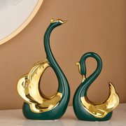 Luxury Christmas Home decoration,  wedding gift item swan sculpture