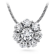 Buy 0.2 ctw. Beloved Pendant Necklace in 18K White Gold