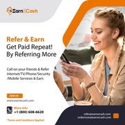 Free earn cash by referral, friend & family