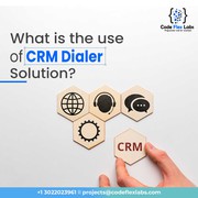 What is the use of CRM Dialer Solution?