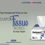 You Can Buy Custom Tissue Boxes & Paper with Free Shipping