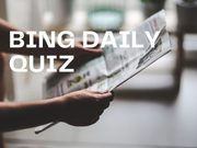  How can I participate in the Bing Weekly Quiz?