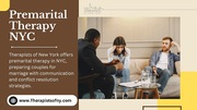 Unlock Relationship Potential with Premarital Therapy in NYC