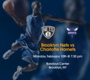 Brooklyn Nets vs Charlotte Hornets Tickets Feb 10' 2025