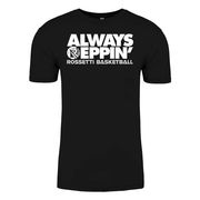  Always Reppin' T-shirt – Sporty & Fashionable Basketball Apparel